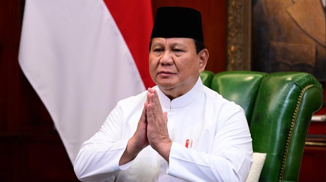 Presiden Prabowo Ucapkan Selamat Idulfitri 1446 Hijriah