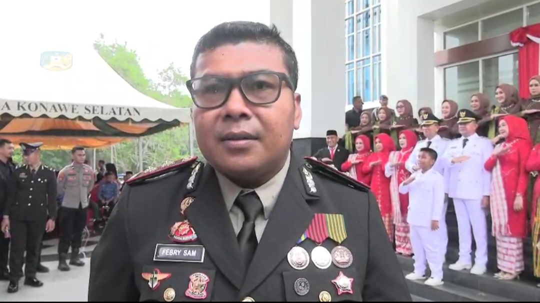 Momen HUT ke-80 RI, Kapolres Konawe Selatan Tegaskan Komitmen Sukseskan Program Presiden Prabowo