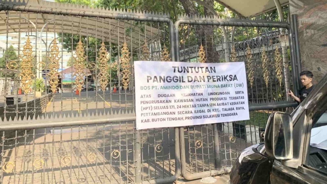 Ampuh Sultra Desak Kejagung Periksa Bupati Muna Barat Terkait Dugaan Perambahan Hutan di Buton Tengah