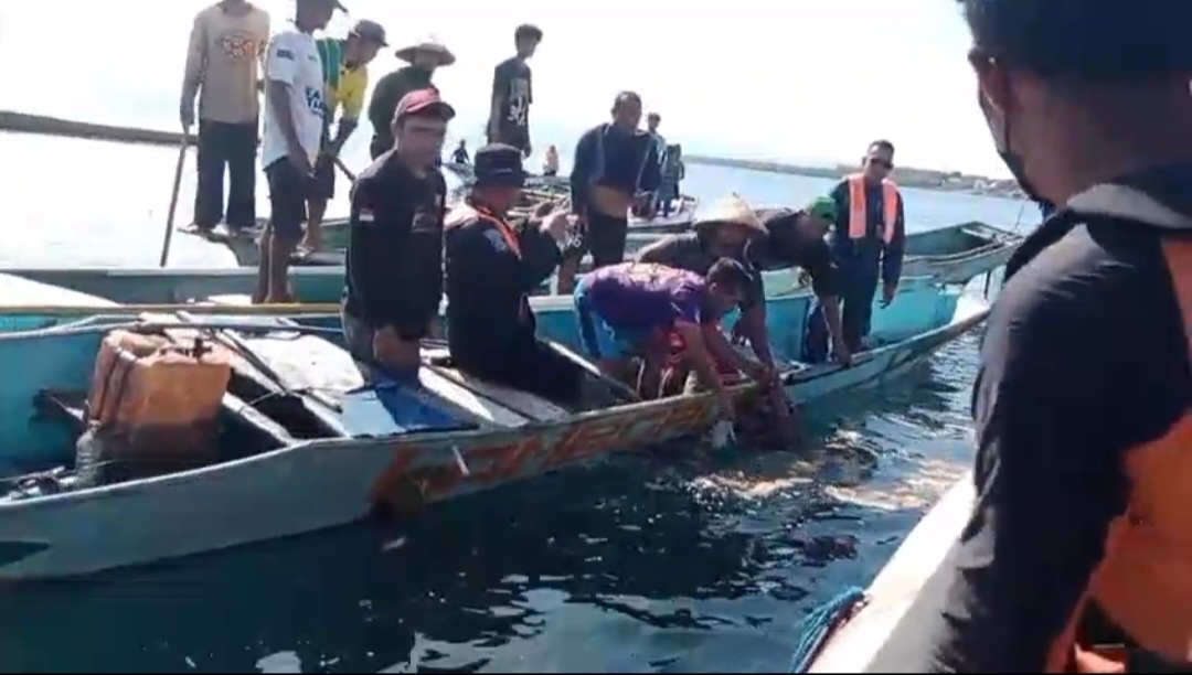 Satu Korban Kapal Tongkang di Perairan Muna Ditemukan Meninggal Dunia