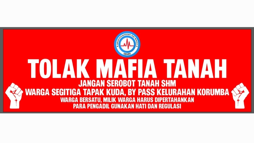 Polemik Lahan Tapak Kuda, GEMPA Indonesia Desak Pemerintah Bela Hak Rakyat Pemilik SHM Polemik Lahan Tapak Kuda, GEMPA Indonesia Desak Pemerintah Bela Hak Rakyat Pemilik SHM
