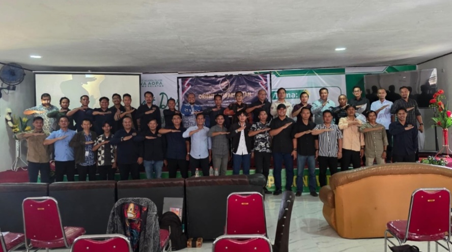 PWI Konawe Selatan Gelar Orientasi Wartawan, Pemda Tegaskan Komitmen Kemitraan dengan Media