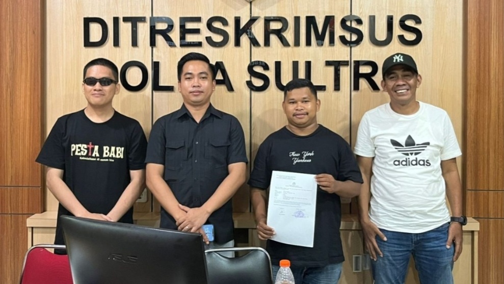 Pelaku Doxing Wartawan Kendarihariini.com Resmi Dilaporkan ke Polda Sultra