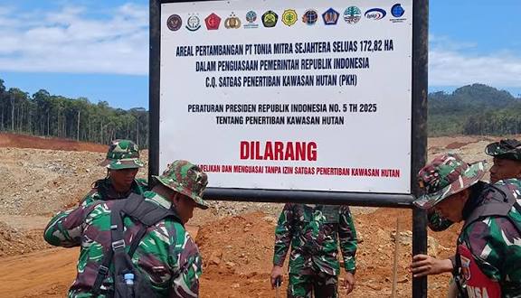 Usai Disegel Satgas PKH, JARAK Sultra Minta Dugaan Tambang Ilegal PT TMS di Kabaena Diusut Tuntas